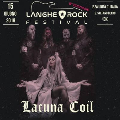 Lacuno Coil - Langhe Rock Festival 2019 - locandina