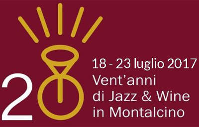 locandina della rasegna jazz & wine 2017 - Montalcino