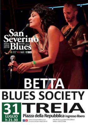 Betta Blues Society @ San Severino Blues Marche Festival, XXVIII edizione. 31 luglio 2019, Treia. © San Severino Blues Marche Festival.