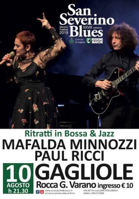 Mafalda Minnozzi & Paul Ricci @ San Severino Blues Marche Festival, XXVIII edizione. Gagliole, 10 agosto 2019. © San Severino Blues Marche Festival.