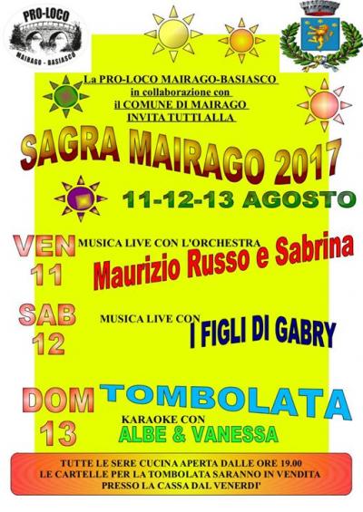 locandina Sagra Mairago 2017 locandina Sagra Mairago 2017