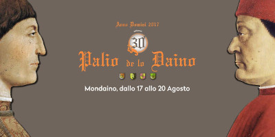 30° Palio de lo Daino, rievocazione storica. A Mondaino dal 17 al 20 agosto 2017. © Palio de lo Daino.
