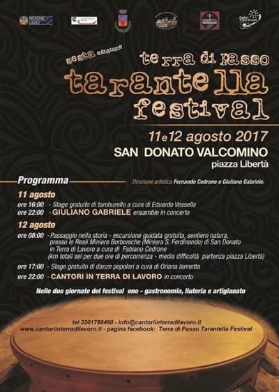 locandinda tarantella festival 2017