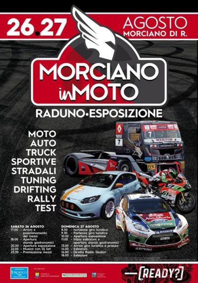 locandina Morciano in moto 2017 locandina Morciano in moto 2017