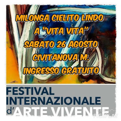 Cielito Lindo a "Vita Vita" Milonga, Civitanova Marche, 26 agosto 2017. Cielito Lindo a "Vita Vita" Milonga, Civitanova Marche, 26 agosto 2017.