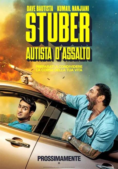 locandina Stuber: autista d'assalto - Marcon