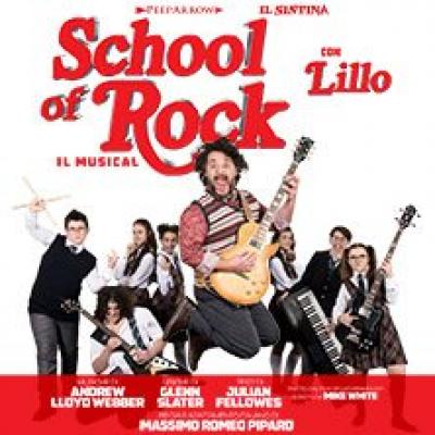 School of Rock con Lillo - locandina