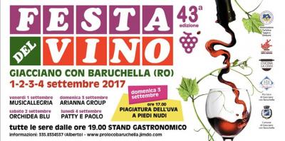 locandina Festa del Vino 2017 Baruchella