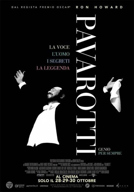 locandina Pavarotti - Sinalunga