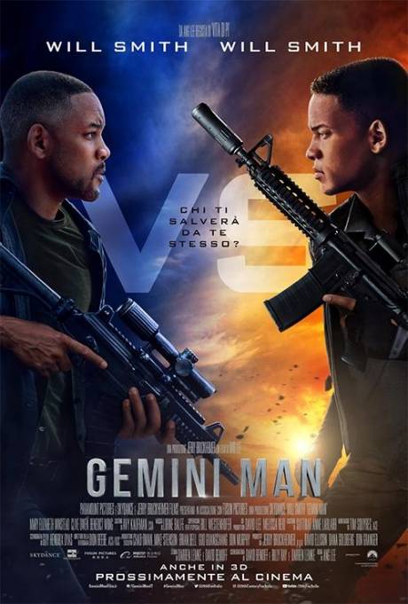 locandina Gemini Man - Assago locandina Gemini Man - Assago