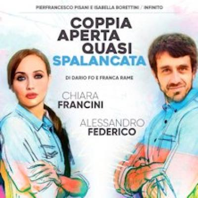 Chiara Francini e Alessandro Federico