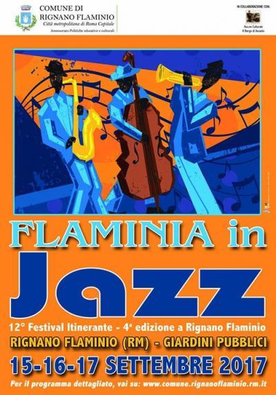 Flaminia in jazz 2017, locandina