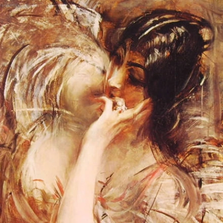 La camicetta di voile - Giovanni Boldini, 1906